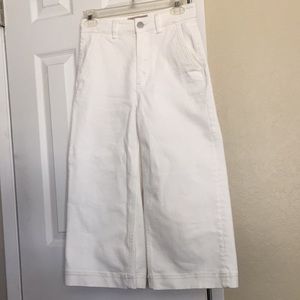 Everlane cropped wide shorts size 0